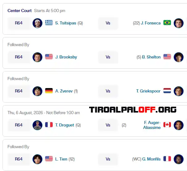 atp montreal central miercoles5 agosto 2026 tiroalpalo
